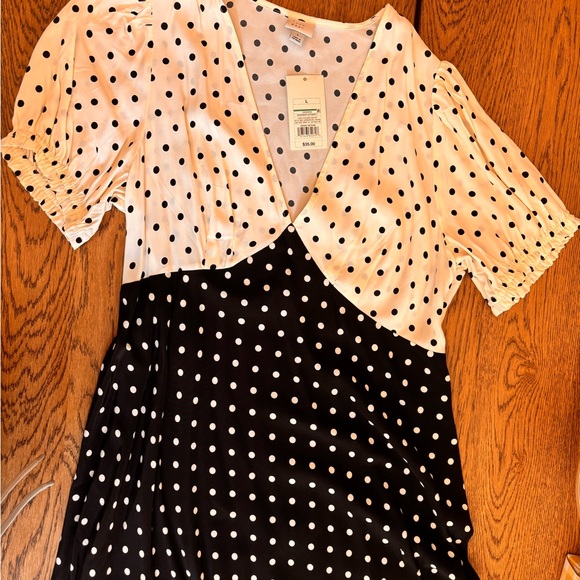 A New Day Black and White Fit and Flare Maxi Skirt - Picture 2 of 3